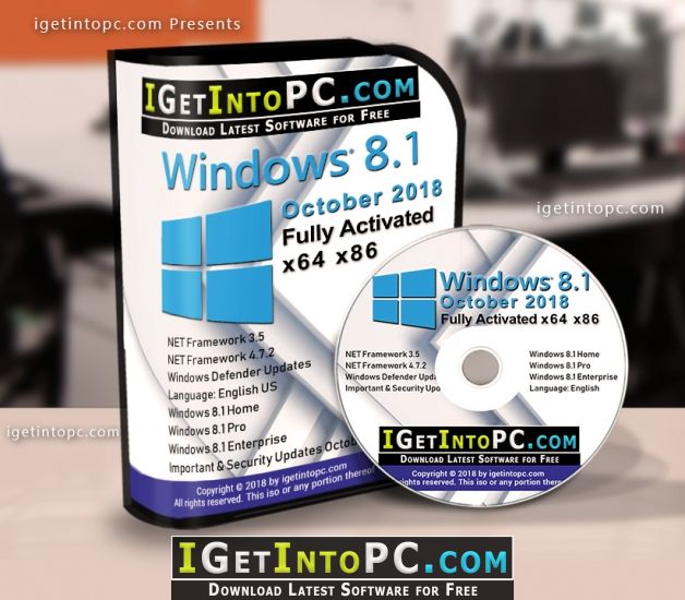 Download Windows 8.1 ISO October 2018 (1)